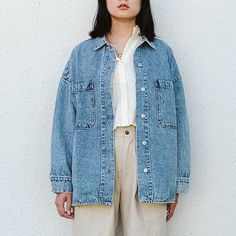 The Jackie Overshirt Features A Pared-Down Silhouette In A Sturdy 100% Cotton Denim That Will Age Beautifully. Button Down, Chest Pockets, Boxy, Oversized, Collared, Faded Denim Pair With Our Claudia Dress And Strappy Sandals For A Chic, Feminine Touch. Measurements: S/ Length-27.5", Chest-22", Waist- 22", Shoulder-24", Sleeve-18" M/ Length-28", Chest-23", Waist- 23", Shoulder-24.5", Sleeve-18" L/ Length-28.5", Chest-23.5", Waist- 24", Shoulder-25", Sleeve-19" Fit Notes: Oversized, Size Down For Trendy Relaxed Fit Button-up Denim Top, Oversized Denim Top With Button Closure, Oversized Denim Top For Everyday, Denim Button-up Shirt For Day Out, Oversized Denim Button-up Tops, Oversized Trendy Denim Top For Work, Oversized Medium Wash Button-up Top, Oversized Dark Wash Top With Button Closure, Oversized Dark Wash Tops With Button Closure