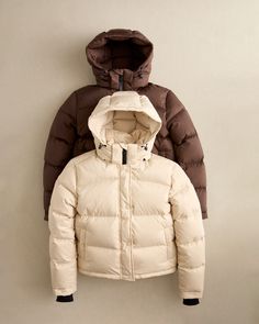 Our Responsible Down Cropped Puffer Jacket has been a bestseller for a while now, and if you scroll the 5-star reviews, you'll see things like "fits beautifully," "so affordable," and "can't recommend this jacket enough." Agreed. Always fairly priced at $119.90. Short Puffer Jacket, Walking Tall, Cropped Puffer Jacket, Cold Weather, Water Repellent, Winter Wonderland, Best Sellers, Puffer, No Response