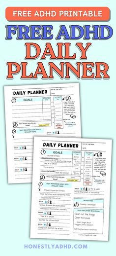 Take control of your day with our Free ADHD Printable Daily Planner! Perfect for anyone looking to create an effective ADHD daily routine, this planner is packed with helpful ADHD tips, hacks, and strategies to streamline your day and manage your tasks efficiently. Designed with the ADHD brain in mind, our planner offers a structured approach to ADHD management. Download now and start building your best routine today! Best Routine, Daily Routine Planner, Realistic Goals, Printable Daily Planner, Time Schedule, Routine Planner, Daily Planner Template, Wild Horses