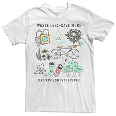 Make everyday Earth Day with this men's graphic tee. Crewneck Short sleevesFABRIC & CARE Cotton Machine wash Imported Make everyday Earth Day with this men's graphic tee. Licensed Character Make everyday Earth Day with this men's graphic tee. Color: White. Gender: male. Age Group: adult. Earth Day Graphic Tee With Letter Print, Earth Day Graphic Tee With Crew Neck, Cotton T-shirt With Text Print For Earth Day, Earth Day Graphic Print Crew Neck Shirt, Graphic Print Short Sleeve Shirt For Earth Day, Earth Day White T-shirt With Screen Print, White Graphic Print T-shirt For Earth Day, White T-shirt With Earth Day Graphic Print, Cat & Jack