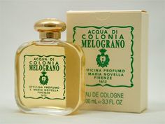 Santa Maria Novella Melograno Cologne  Just SO ME!!!!!!!!! Pomegranate Scent, Perfume Bottle Design, Box Packaging Design, Vintage Bottles, Pretty Packaging, Cosmetic Skin Care, Vintage Labels, Packaging Design Inspiration