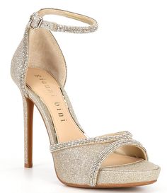 Shop for Gianni Bini Constanz Glitter Rhinestone Platform Dress Sandals at Dillard's. Visit Dillard's to find clothing, accessories, shoes, cosmetics & more. The Style of Your Life. Glamorous Sparkling Sandals For Holidays, Embellished Fitted Sandals For Prom, Glitter Fitted Sandals For Prom, Fitted Glitter Sandals For Prom, Elegant Rhinestone Sandals For Holiday, Glamorous Rhinestone Sandals For Prom, Glamorous Sparkling Sandals For Prom, Glitter Prom Sandals, Sparkling Sandals For Prom Party Season