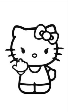 Baddie hello kitty. Hello kitty coloring page. Kawaii coloring pages. Printable coloring pages. Kawaii hello kitty. Cute. Cute hello kitty. Bad hello kitty. Hello Kitty Pictures To Draw, Cute Drawing Outline, Hello Kitty Outline Drawing, Hello Kitty As A Person Drawing, Hello Kitty Graffiti Art, Hello Kitty Drawing Sketches Y2k, Hello Kitty Coloring Pages Y2k, Cute Hello Kitty Drawing, Things To Trace