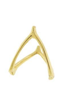 Jewelry To Buy And Never Take Off Again Jennifer Meyer Wishbone Ring, 1,275.00, available at Ylang 23. Jewelry To Buy, Wishbone Ring, Types Of Jewelry, Diy Jewelry Projects, Vintage Inspired Jewelry, Gold Diamond Earrings, Jewelry Images, Pretty Jewellery