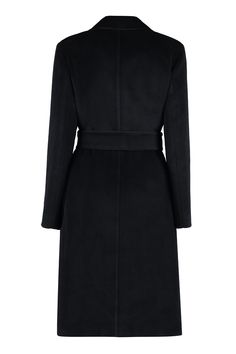 This luxurious virgin wool coat exudes elegance and sophistication, making it a must-have addition to your wardrobe. The lapel collar and coordinated waist belt add a touch of timeless charm, while the two side pockets offer both style and functionality. Crafted from 100% virgin wool, this coat is not only incredibly soft and warm, but also a sustainable choice for the conscious consumer. Elevate your look with this exquisite virgin wool coat, perfect for both formal and casual occasions. Whethe Classic Feminine Style, Casual Backpack, Lapel Collar, Luxury Retail, Italian Fashion, Max Mara, Black Coat, Wool Coat, Waist Belt