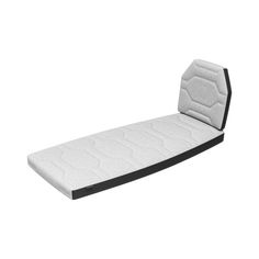 the mattress is made up to be used as a lounger or bed for sleeping