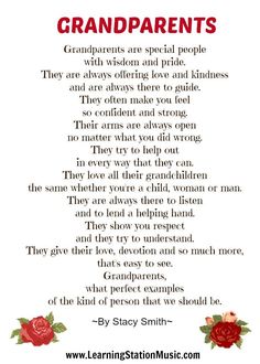 Poems About Grandparents, Grandparents Poem, Grandparents Day Poem, Grandparents Day Activities, Anniversary Poems, Grandparents Day Crafts, Happy Grandparents Day