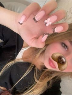 French Ideas, Birthday Nails, Best Acrylic Nails, Nail Design, Cute Nails, Nail Inspo, Acrylic Nails, Manicure