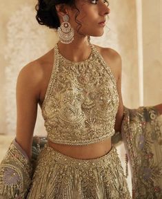 Organza Choli, Suffuse By Sana Yasir, Gown Lehenga, Sleeveless Blouse Designs, Function Dresses, Pakistani Clothes Online, Pakistani Designer Clothes, Pakistani Clothes