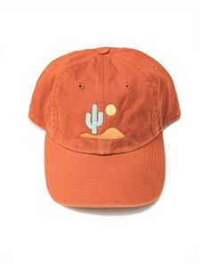 Cactus Hat, Women's Muscle, Dad Hat, Hat Designs, Burnt Orange, Dad Hats, Outdoor Gear