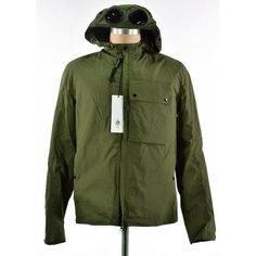 * Sleeve (Shoulder Seam To End Of Sleeve) : 26.5 * Length (Bottom Of Collar): 28.5 * Pit To Pit: 22 * Waist (Middle Of The Pockets): 21.5 Green Outerwear With Flap Pockets For Outdoor Activities, Green Outerwear With Flap Pockets For Outdoor, Black Padded Jacket, Lightweight Trench Coat, Army Green Color, Lightweight Blazer, Long Trench Coat, C P Company, Striped Blazer