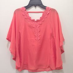 Girls Chiffon Flowy Boho Top New With Tags! Girls Size M (10-12) Color: Coral This Flowy Top Is Sure To Make Any Girl Feel Special! Great Color For Spring And Summer! Has Matching Tank Underneath Cute Pink Blouse For The Beach, Cute Pink Blouse For Beach, Color Coral, Flowy Top, Boho Top, Flowy Tops, Feel Special, Feeling Special, Chiffon Top