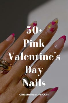 This February, elevate your nail game with our fabulous pink Valentine's Day nails! With over 50 designs showcasing everything from long elegant styles to cute short ones ideal for work or casual outings. Enjoy trendy features like French tips combined with charming accents such as bows and hearts in vibrant shades of red and white! Perfect whether you're partying at the club or enjoying a quiet evening at home; these nails will ensure you look classy on any date night. Quiet Evening, Elegant Styles, Pink Valentines, Nail Games, Cute Shorts, Shades Of Red, Showcase Design