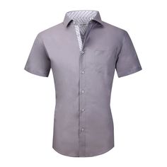 PRICES MAY VARY. Solid Material, High Quality Short Sleeve Dress Shirt: Our solid shirt is made from High Grade Cotton blend material, And print shirt is from soft material, Good capability of tenderness and comfy,solid enough and it is hard to beat Feature: Accurate Size,Stylish and appealing: Our mens dress shirts are made based on USA regular fit short sleeve casual button-down shirt size, Spread collar, sleeve tap, fashion pocket, fits true to size.You can also refer to our size chart on pic Short Sleeve Business Shirt For Summer, Spring Cotton Dress Shirt With Short Sleeves, Slim Fit Solid Color Shirt With Pockets, Slim Fit Solid Shirt With Pockets, Slim Fit Short Sleeve Dress Shirt For Summer, Slim Fit Short Sleeve Dress Shirt For Spring, Spring Slim Fit Short Sleeve Dress Shirt, Solid Color Short Sleeve Dress Shirt For Summer, Solid Color Short Sleeve Summer Dress Shirt