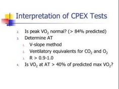 a slide with the words interpretation of cpu tests