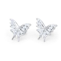 Detials: Material: 14K Gold/White Gold plating over .925 Sterling Silver base. Diamond: Marquise Cut Moissanite Size: 18mm(W) Mini Earrings, Jewelry Quotes, Photo Pendant, Diamond Stud Earrings, Diamond Stud, Marquise Cut, Men's Rings, Diamond Earrings Studs, Chain Pendants