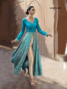 Indian Frocks, Indian Wedding Guest Dress, Daytime Glam, Orang India, Beautiful Frocks, Gaun Fashion, Salwar Kamiz, Designer Anarkali, Desi Clothes