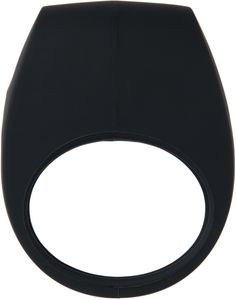 a black ring on a white background