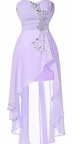 Lovely High Low Lavender Short Chiffon Sweetheart #Appliques#Short Homecoming Dress#HomecomingDresses#Short PromDresses#Short CocktailDresses#HomecomingDresses Sweetheart Homecoming Dress, Sweetheart Prom Dress, Formal Dresses Short, Cute Prom Dresses, Pretty Prom Dresses, Homecoming Dresses Short, Hoco Dresses, Party Dress Long, Dress Prom