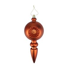 an ornament hanging from a string on a white background in the shape of a ball