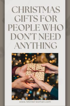 Christmas gifts for people who don't need anything Christmas Gifts, Christmas, Gifts