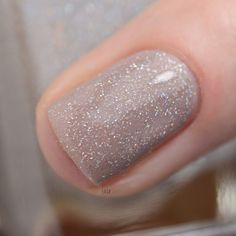 Sparkle Gel Nails, Ilnp Nail Polish, Jelly Nail Polish, Taupe Nails, Boutique Nails, Jelly Nail, Best Nail Art Designs, Jelly Nails, Toe Nail Designs