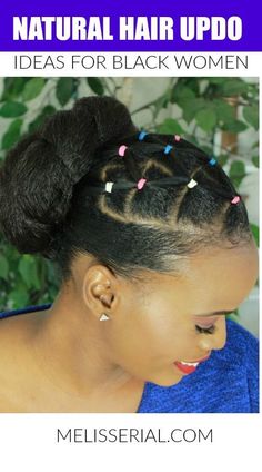 Stylish trendy rubber band hairstyle ideas for long hairs Braids With Elastic Bands, Elastics Hairstyles, Diy Protective Hairstyles, 4c Styles, Natural Ponytail, Lock Styles, Hairstyles Protective, Salon Hair Treatments, Jumbo Braiding Hair