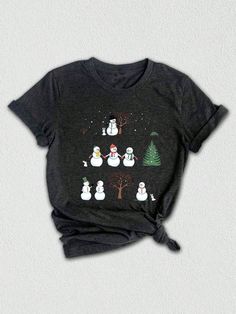 Embrace the holiday spirit with our adorable **Cute Snowman Shirt**! Perfect for the entire **Christmas Squad**, this shirt features a charming design that celebrates the joy of the season. Made with love, it's more than just a **Winter Shirt**; it's a statement piece that adds a touch of **holiday cheer** to any gathering. ❄️ Imagine wearing this delightful **Christmas Snowman** design while sipping hot cocoa by the **Christmas Tree**! This shirt embodies the essence of family celebrations and makes a remarkable **Christmas Gift** for loved ones. It's not just any **Christmas Shirt**; it's a lovely way to show your festive spirit! Our **christmas tree shirt** is perfect for all your holiday festivities, from trimming the tree to cozy family gatherings. With its cute graphics and comfortab Snowman Shirt, Cute Graphics, Snowman Design, Christmas Tree Shirt, Winter Shirts, Tree Shirt, Family Christmas Shirts, Family Celebrations, Cute Snowman