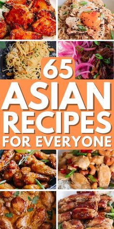 Explore the world of Asian cuisine with 65 Easy Asian Recipes! From stir-fries to soups to dumplings, there's something for every taste bud to enjoy.  easy asian recipes | easy dinner recipes | asian chicken recipes | asian recipes | easy chinese recipes | meal prep for the week Meal Prep Asian Food, Easy Asian Dinner Recipes, Dinner Recipes Asian, Easy Asian Dinner, Asian Recipes Easy, Chicken Recipes Asian, Guam Recipes, Easy Vietnamese Recipes, Asian Steak