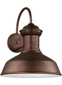 Generation Lighting - 8647701-44/T - One Light Outdoor Wall Lantern - Fredricksburg - Weathered Copper Trending Lighting, Exterior Wall Lights, Siding Options, Outdoor Barn Lighting, Rustic Exterior, Wall Lanterns, Sea Gull Lighting, Generation Lighting, Light Leak