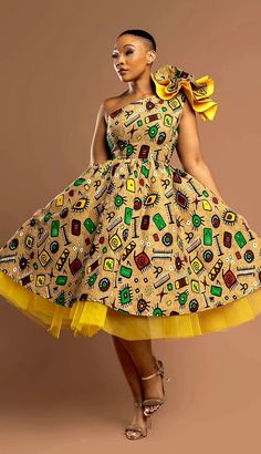 Ankara Gowns, African Dresses For Kids, Short African Dresses, African Dresses Modern, African Inspired Clothing, African Fashion Traditional