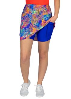 BOLDER Athletic Wear Beach Mini Skirt With Built-in Shorts, Casual Beach Skort With Built-in Shorts, Beach Skirt With Built-in Shorts, Stretch Mini Swim Skirt With Pockets, Casual Mini Skirt With Built-in Shorts, Summer Skirted Skort With Pockets, Casual Swim Skirt With Built-in Shorts For Beach, Casual Swim Skirt With Built-in Shorts, Summer Stretch Skort With Pockets