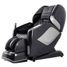 Osaki Maestro LE Series Black Reclining 4D Massage Chair with Wireless Charger, Heated Back Roller, Touch Screen Remote Back Roller, Heated Rollers, Roller Massage, Roller Design, Track Roller, Massage Chairs, Hot Stone Massage, Stone Massage, Hot Stones