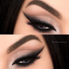 Smokey Liner, Womenswear Shoes, Dark Eye Makeup, Audiophile Speakers, Pink Eye Makeup, Dramatic Eye Makeup, Make Up Inspiration, Glasses Makeup, Cat Eye Makeup