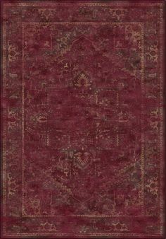 Safavieh Vintage VTG114 Raspberry Area Rug Safavieh Rug, Burgundy Rugs, Turkish Design, Furnishings Design, Silver Rug, Classic Rugs, Transitional Area Rugs, Carpet Colors, Vintage Area Rugs