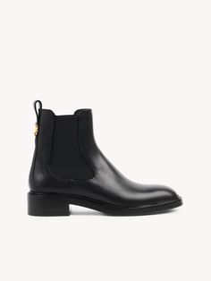 Chloé Marcie Ankle Boot | Chloé US Elegant Ankle-high Chelsea Boots For Formal Occasions, Elegant Ankle-high Chelsea Boots, Elegant Chelsea Boots With Reinforced Low Heel, Elegant Chelsea Boots With Reinforced Heel For Work, Elegant Business Chelsea Boots, Elegant Ankle-high Chelsea Boots With Leather Sole, Chic Almond Toe Chelsea Boots For Formal Occasions, Elegant Ankle-high Chelsea Boots For Business, Elegant Low Heel Chelsea Boots For Work