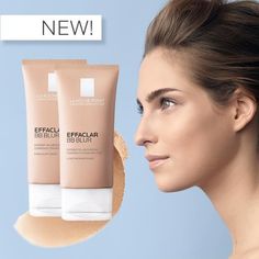 Makeup Eye Looks, Foundation Makeup, Skin Care Routine Steps, Roche Posay, La Roche Posay, No Foundation Makeup, Makeup Foundation, Bb Cream, How To Make Hair