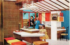 an image of a family in the kitchen