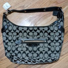 Brand New Never Used, Tag Still Attached. Comes With Coach Flip Flop Keychain Never Used. Bag Approx 13 Inches Across Gray Shoulder Bag With Branded Hardware, Gray Shoulder Bag With Branded Hardware For Everyday, Everyday Gray Coach Shoulder Bag, Coach Gray Shoulder Bag For Shopping, Gray Coach Bags With Zipper Closure, Flip Flop Keychain, Coach Tabby 26, Coach Flip Flops, Coach Backpack