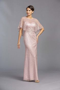 Taupe Long Mermaid Fit Mother of the Bride Formal Dress for $239.95 – The Dress Outlet Fit Mother, Mermaid Fit, Mother Of The Bride Dresses Long, Bride Gown, Mother Of The Bride Gown, Long Prom Gowns