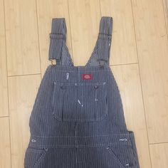 Dickies Hickory Striped Overalls Never Worn Nwt 32x30 Dickies Overalls, Red Cowgirl Boots, Striped Overalls, Dickies Cargo Pants, Dickie Work Pants, Clothing Board, Maroon Pants, Skate Pants, Straight Leg Khakis