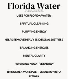 ✨ Product Highlight ✨ Florida water is a wonderful way to cleanse and purify yourself and spaces! We have these cute little 2 oz bottles in the shop 🌿 They’re small enough to carry in your purse (which is what i do!) We also have a florida water recipe tutorial over on patreon! Join us for more ✨🌙 #witch #witchy #witchtok #witchcraft #witchesoftiktok #spiritual #spiritualteacher #spiritualmentor #smallbusiness #supportsmallbusiness #metaphysicalshop #spiritualshop #witchyshop Florida Water Prayer, Florida Water Recipe, Green Witchcraft, Product Highlight, Recipe Tutorial, Metaphysical Shop