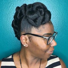 Sleek Updo with Nape-to-Forehead Twisted Braid #updosforboxbraids Box Braids Updo, Twisted Braid, Crochet Hairstyles, Breaking Hair, Sleek Updo, Natural Hairstyle, Long Box Braids