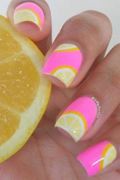 French Manicure Long Nails, Tropical Nail Designs, Nagellack Trends, Tropical Nails, Nail Art Designs Summer, Summery Nails, Beach Nails, Nail Art Summer, Summer Nail