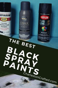 the best black spray paints for furniture