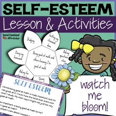 This lesson focuses on students understanding what effects their self-esteem, determining what areas they do and do not feel competent in, planning to improve valued skills, and recognizing supports. Students base their self-esteem on how competent they feel in an area they think is important. When a student has a low self-esteem, it is important we focus on what is causing the low self-esteem and not just on boosting the student with positive thinking and praise. How to Use This ResourceThis le Building Activities For Kids, Mentoring Activities, Confidence Building Activities, Positive Self Esteem, Self Esteem Activities, Lesson Activities, Elementary School Counselor, Camp Activities, Individual Counseling