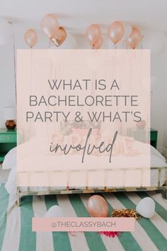 what is a bachelor party and what's involved?