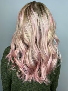 Blonde To Pink Ombre, Cabello Aesthetic, Beach Blonde Hair, Epic Hair, Pink Blonde Hair, Beach Wave Hair, Hair Extentions