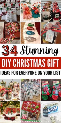 DIY Christmas gift ideas Quick Diy Christmas Gifts, Christmas Favors Diy, Diy Christmas Gifts For Coworkers, Christmas Gift Ideas For Friends, Diy Christmas Gifts For Friends, Diy Christmas Gift Ideas, Gift Ideas For Friends