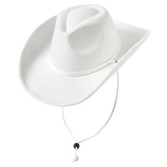 PRICES MAY VARY. Material: Made of 65% cotton, 35% polyester.Cowboy hat for women and men, felt cowgirl hat for adults, western party dress up accessories. Style:Breathable, lightweight and comfortable Felt cowgirl hat, great as DIY hat to style up with feather, fur, veil, and other embellishments. Practical:Breathable, lightweight, and comfortable for all-day wear. This cowboy hat cowgirl hat,Great for Western themed parties, rodeos, and Halloween Cowboy costume men dress up & cosplay accessori Cowgirl Costume For Women, Preppy Cowgirl, Accessories Preppy, Halloween Cowboy, White Cowboy Hat, Cowgirl Bachelorette Parties, Large Hat, Cowgirl Outfit, Cowboy Costume